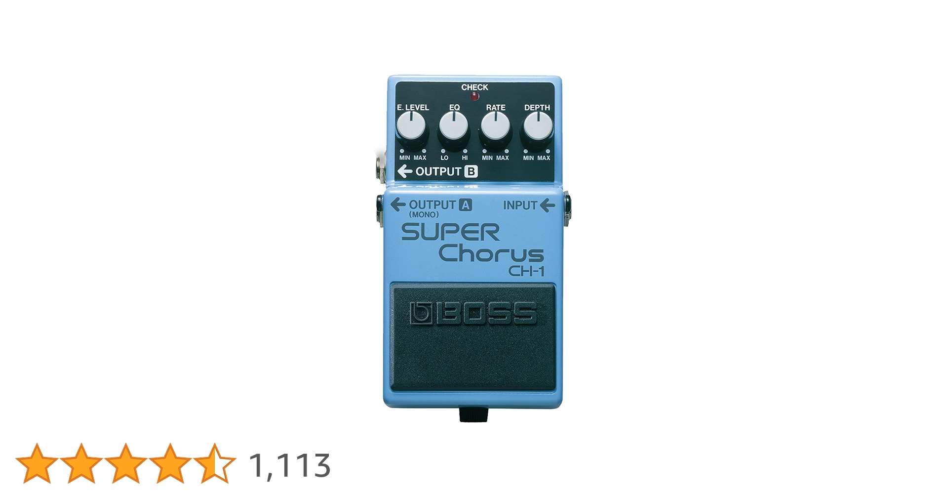 ギター BOSS SUPER Chorus CH 1 BOSS CH-1 SUPER Chorus | Classic Compact Chorus Effects